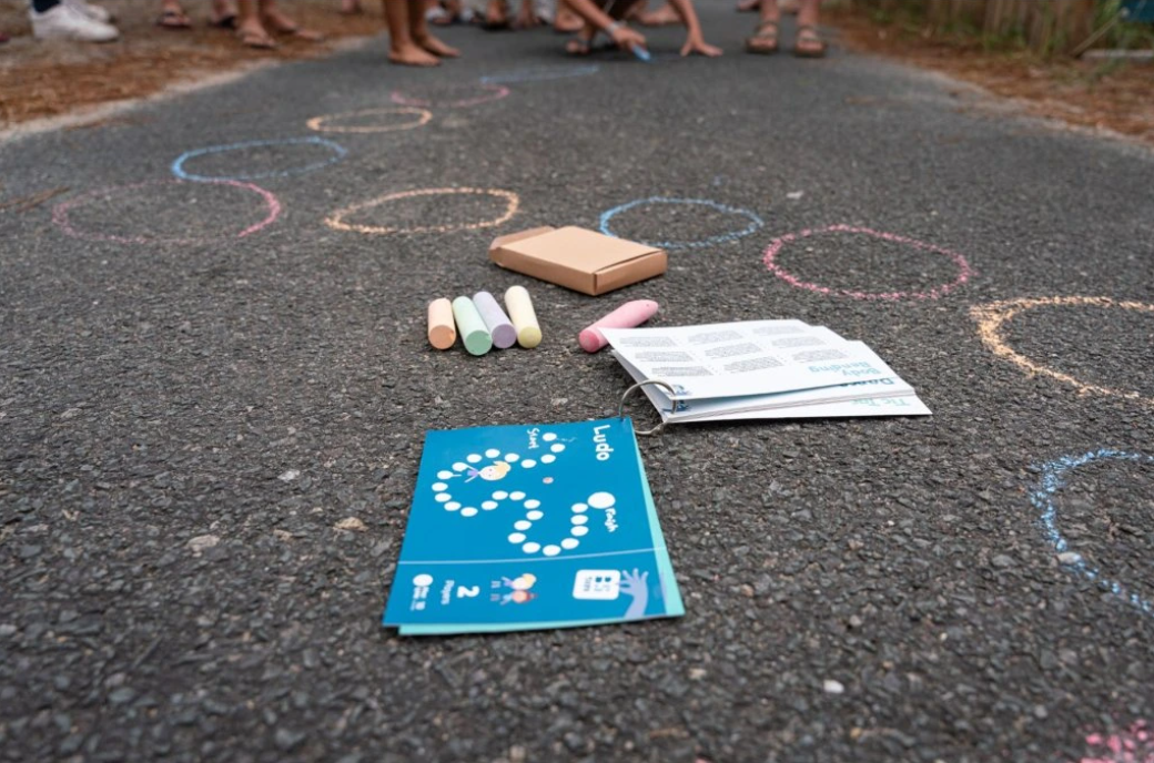 Hry s křídami na chodník - BS Toys